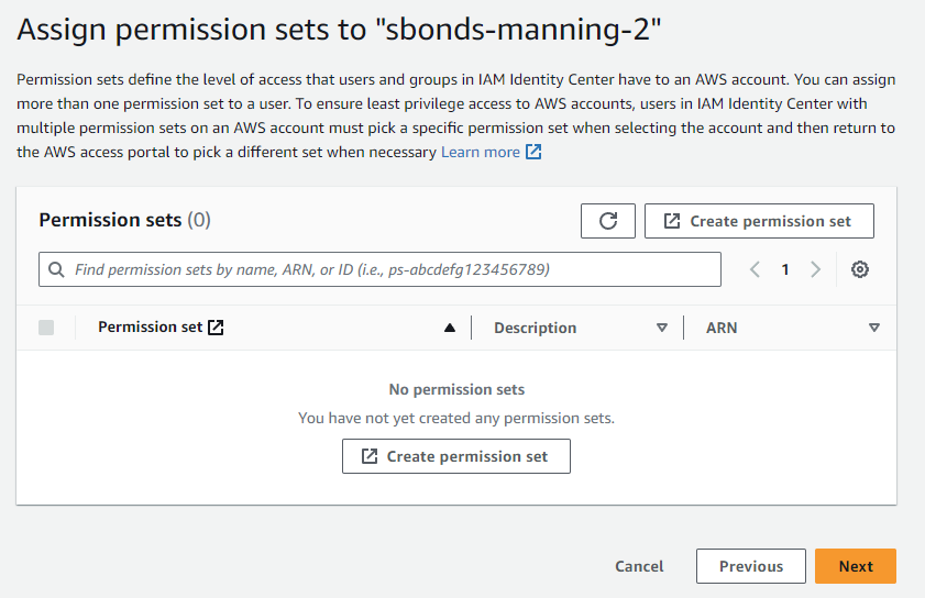 Make a permission set